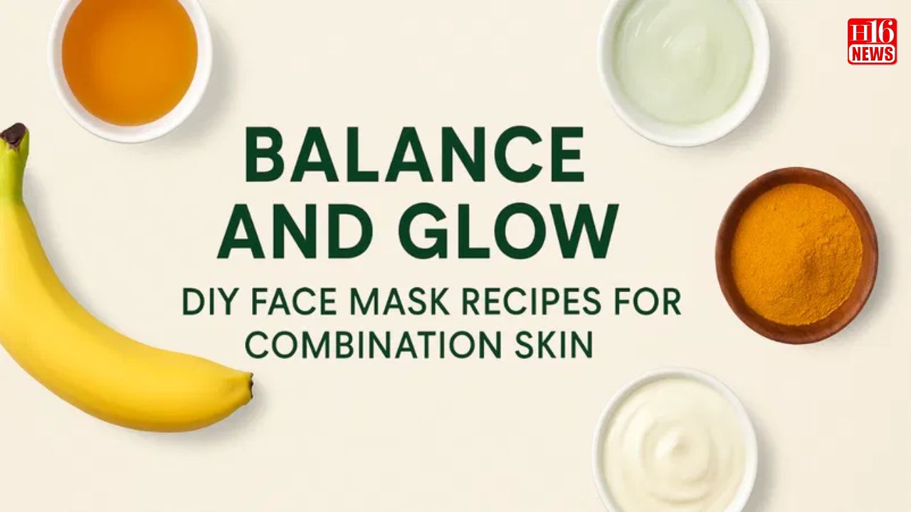 Balance and glow: DIY face mask recipes for combination skin